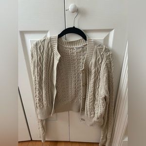 Barely worn reformation cardigan